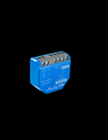 Imagine Shelly 1PM Mini Gen3 - Releu inteligent 1 canal, 8A, WiFi și Bluetooth