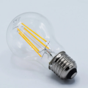 Imagine Bec LED COG sferic clar E27 6W lumină caldă 230V