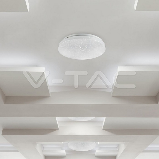 Imagine Plafonieră LED V-TAC 18W cu temperatură de culoare interschimbabilă