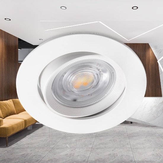 Imagine Spot LED 7W 3000K/4000K/6000K 230V IP20 Alb Rotabil
