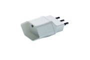 Imagine Cuplă PVC Martin Kaiser cu contact de împământare IP44 Alb - 552/KWS