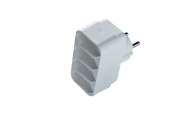 Imagine Cuplă PVC Martin Kaiser cu contact de împământare IP44 Alb - 552/KWS