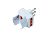 Imagine Cuplă PVC Martin Kaiser cu contact de împământare IP44 Alb - 552/KWS