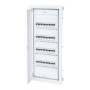 Imagine Tablou electric metalic incastrat 48+8 module Scame IP40 usa mata