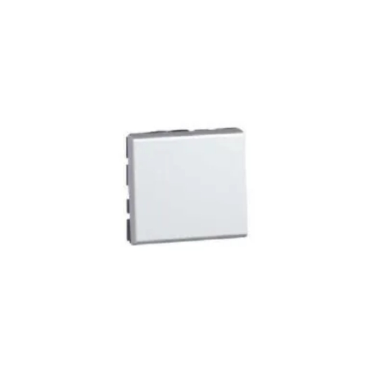 Imagine Intrerupator cap-scara cu lumina de control Valena Life - 10 AX - 250 V~ - cu placa - alb
