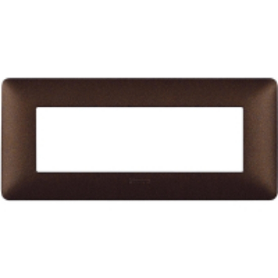 Imagine Placă Bticino Matix 3 module, culoare iron