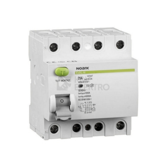Imagine Disjunctor diferențial Ex9L-N 4P 25A 30mA 108331