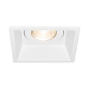 Imagine Carcasă albă pătrată pentru GU10/GU5.3 Tetra-CF
