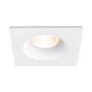 Imagine Carcasă albă pătrată pentru GU10/GU5.3 Tetra-CF