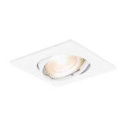 Imagine Carcasă albă pătrată pentru GU10/GU5.3 Tetra-CF