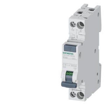 Arată detalii pentru Siguranță automată cu protecție diferențială 10A P+N, tip AC, 30mA, 1 modul, 4.5kA, Siemens Imagine Siguranță automată cu protecție diferențială 10A P+N, tip AC, 30mA, 1 modul, 4.5kA, Siemens