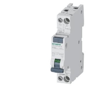 Imagine Siguranță automată cu protecție diferențială 10A P+N, tip AC, 30mA, 1 modul, 4.5kA, Siemens