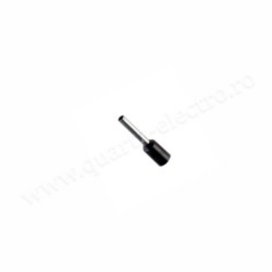 Imagine Pini dubli negri pentru cablu 2x1,5mm