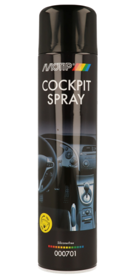 Imagine Spray de bord MOTIP Cockpit, semilucios, fără silicon, 600ml