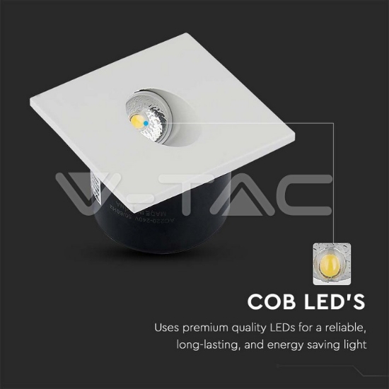 Imagine Spot LED Steplight 3W 4000K Alb Neutru