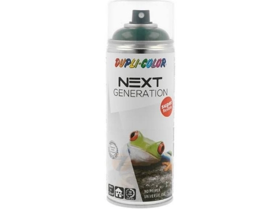 Imagine Vopsea spray Next, Dupli-Color, RAL 6005, Verde Frunze lucios, 400ml