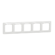 Imagine Ramă decorativă 5 posturi albă Sedna Design