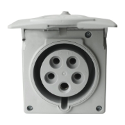 Imagine Priză industrială montaj aparent 5P 32A IP44