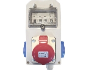 Imagine Tablou organizare șantier echipat 1x16A 2x16A IP66