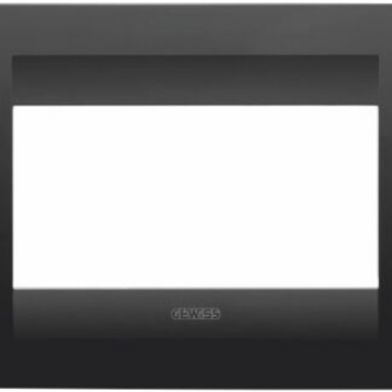 Arată detalii pentru Rama decorativă Gewiss Chorus Geo 4 module negru satinat Imagine Rama decorativă Gewiss Chorus Geo 4 module negru satinat