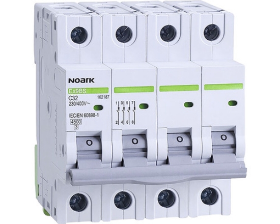 Imagine Siguranță automată Ex9BS 3P+N 32A 4.5kA