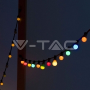 Imagine Șir iluminat festiv IP44 10M 0.5W x 20 RGBY