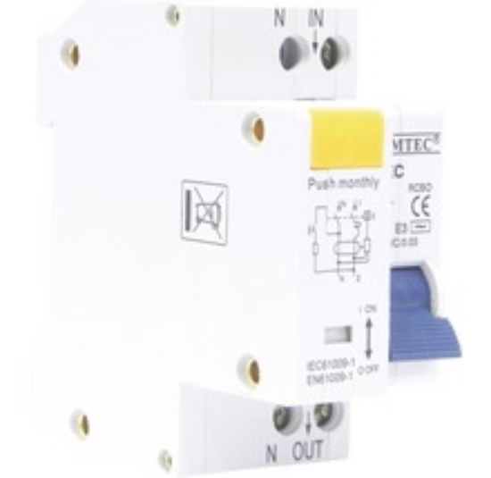 Imagine Întrerupător automat diferențial combinat 6kA RCBO 32/1N/C/0.03 32A Comtec