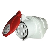 Imagine Priză industrială combinată SEZ cod IZVZ 3253/S 5 x 32A & Schuko 400 V