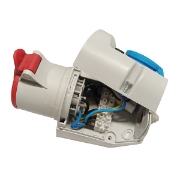 Imagine Priză industrială combinată SEZ cod IZVZ 3253/S 5 x 32A & Schuko 400 V