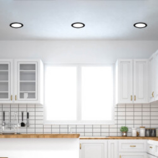 Imagine Spot LED rotund încastrat 24W 2500LM 3IN1 alb