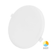 Imagine Spot LED rotund încastrat 24W 2500LM 3IN1 alb