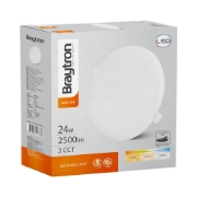 Imagine Spot LED rotund încastrat 24W 2500LM 3IN1 alb