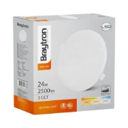 Imagine Spot LED rotund încastrat 24W 2500LM 3IN1 alb