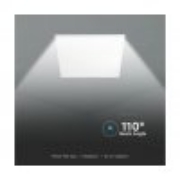 Imagine Panou LED V-TAC VT-60036 36W 600x600mm 120lm/W 6400K (Transformator Inclus)