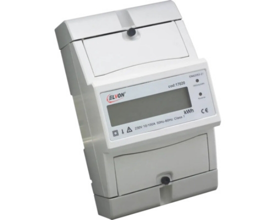 Imagine Contor electronic digital monofazat 10(100)A 230V AC 4M/DIN