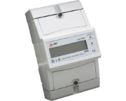 Imagine Contor electronic digital monofazat 10(100)A 230V AC 4M/DIN 17020