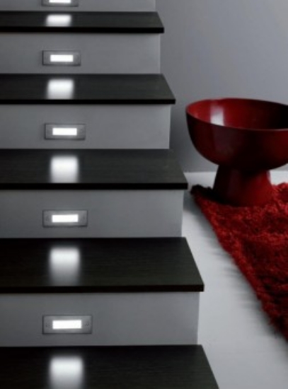 Imagine Spot dreptunghiular încastrat cu LED 0.8W lumină rece