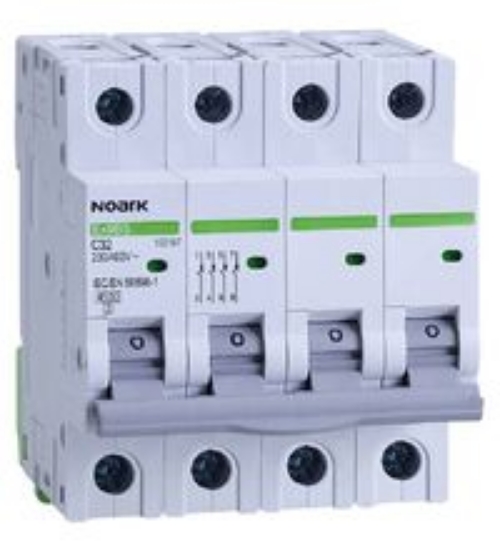 Imagine Siguranță automată modulară Noark 3P+N 10A Ex9BS