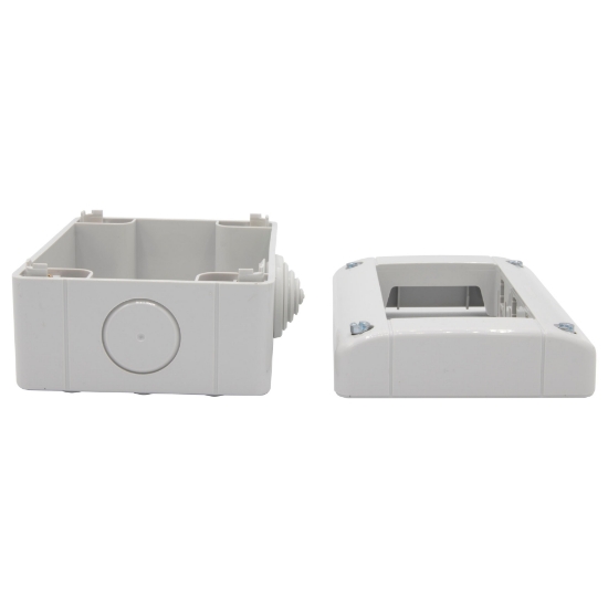 Imagine Doza aparentă modulară 6M gri IP40