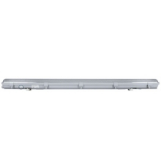Imagine Corp etanș pentru tuburi LED 2x120cm G13 AC220-240V IP65 ABS/PS alimentare tuburi 1 singur capăt