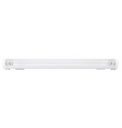 Imagine Corp etanș pentru tuburi LED 2x120cm G13 AC220-240V IP65 ABS/PS alimentare tuburi 1 singur capăt