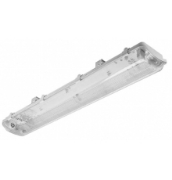 Imagine Corp etanș pentru tuburi LED 2x120cm G13 AC220-240V IP65 ABS/PS alimentare tuburi 1 singur capăt