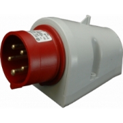 Imagine Stecher industrial aplicat 5x16A IP44