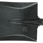 Imagine Lopată Rotundă Gri Carbon EvoTools