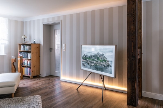 Imagine Plintă decorativă LED Wallstyl IL10 80x23x2000