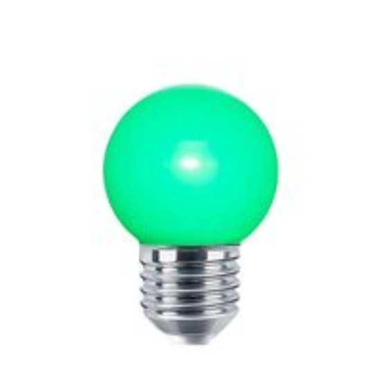 Imagine Bec LED 1W G45 Verde E27