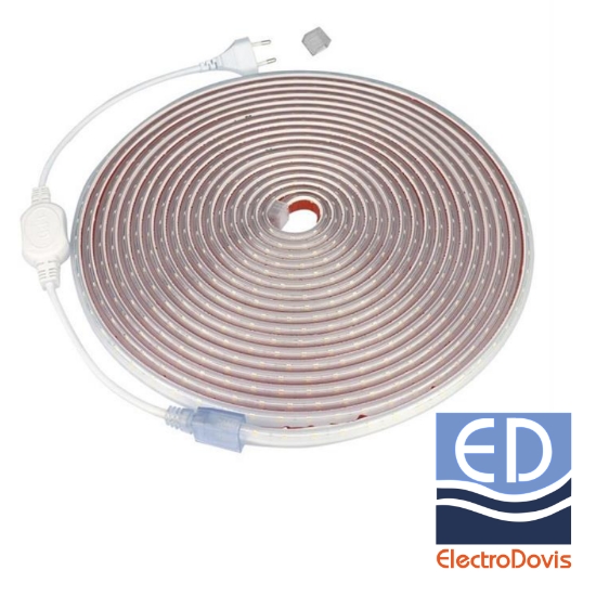 Imagine Bandă LED Neon Flex 8W 24V IP67 Lumină Rece