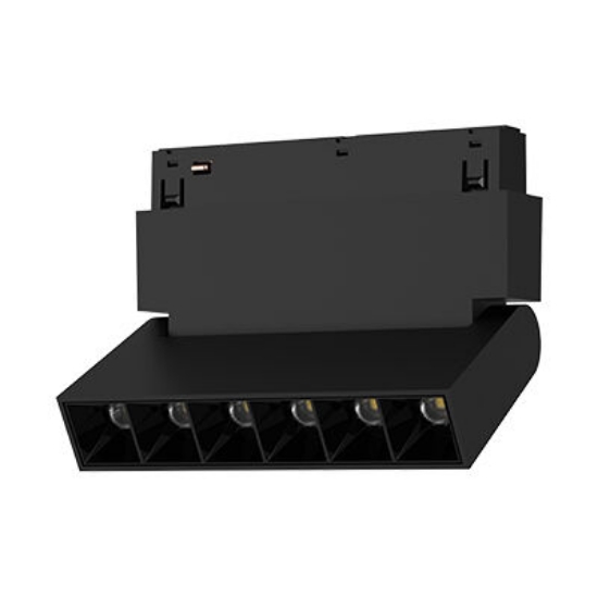 Imagine Spot LED pe șină P15 Negru 3in1 15W 1560LM Monofazic