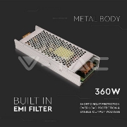 Imagine Sursă Alimentare Bandă LED 24V 360W 15A IP20