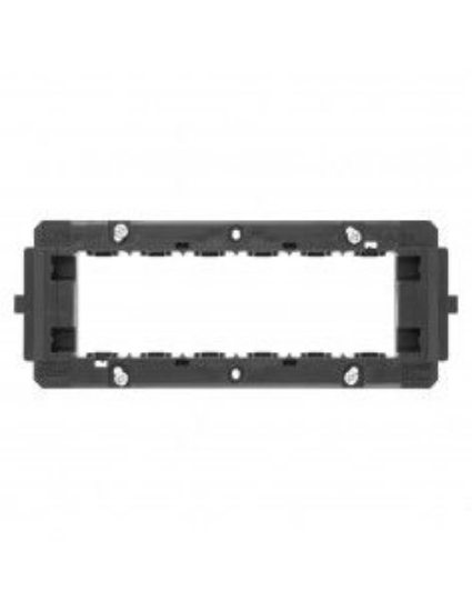 Imagine Rama decor Gewiss System Virna GW22106 6 module albă